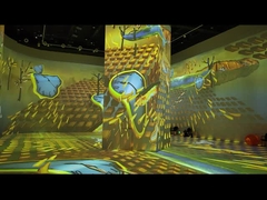 Projecteur laser 3LCD SMX 6500 lumens avec WUXGA pour une projection immersive