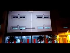 12000 ليمن مشروع ليزر SMX عالي الوضوح مع wuxga لرسومات ثلاثية الأبعاد على المبنى